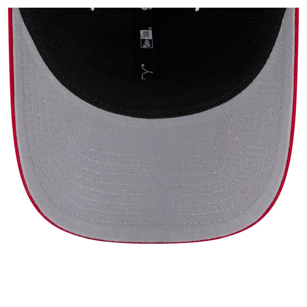 Los Angeles Angels Team Loyal 9FORTY M-Crown Adjustable Hat Navy/Red | New Era