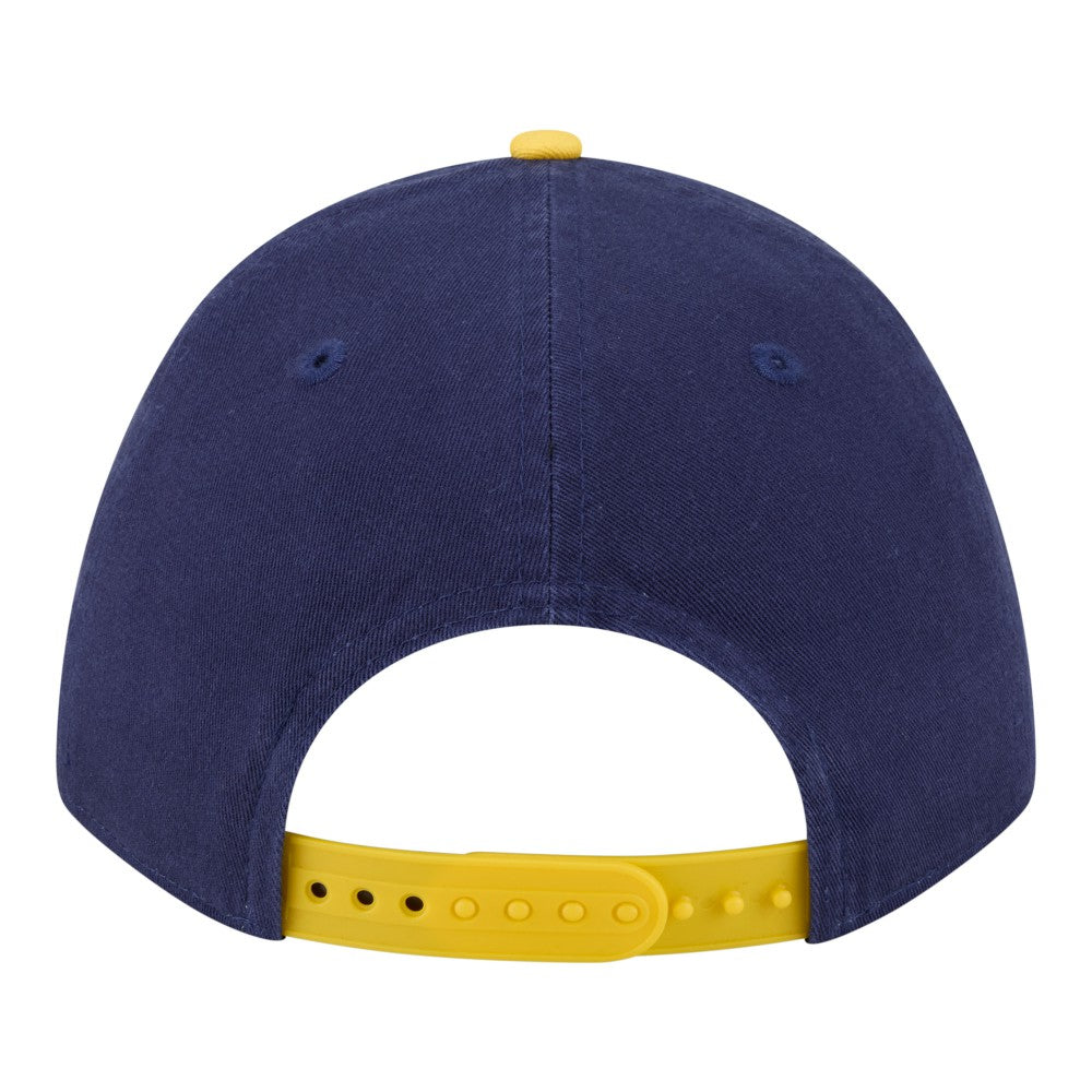 Milwaukee Brewers Team Loyal 9FORTY M-Crown Adjustable Hat Navy/Gold | New Era