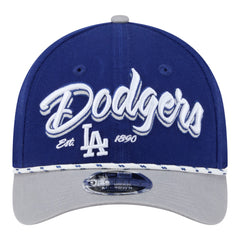 Los Angeles Dodgers Team Loyal 9FORTY M-Crown Adjustable Hat Royal/Gray | New Era