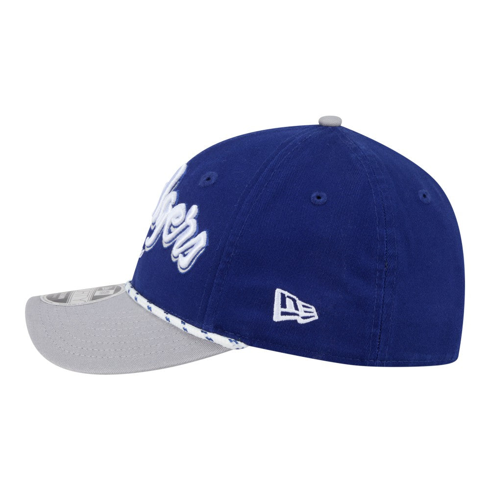 Los Angeles Dodgers Team Loyal 9FORTY M-Crown Adjustable Hat Royal/Gray | New Era
