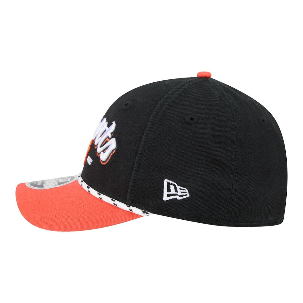 San Francisco Giants Team Loyal 9FORTY M-Crown Adjustable Hat Black/Orange | New Era