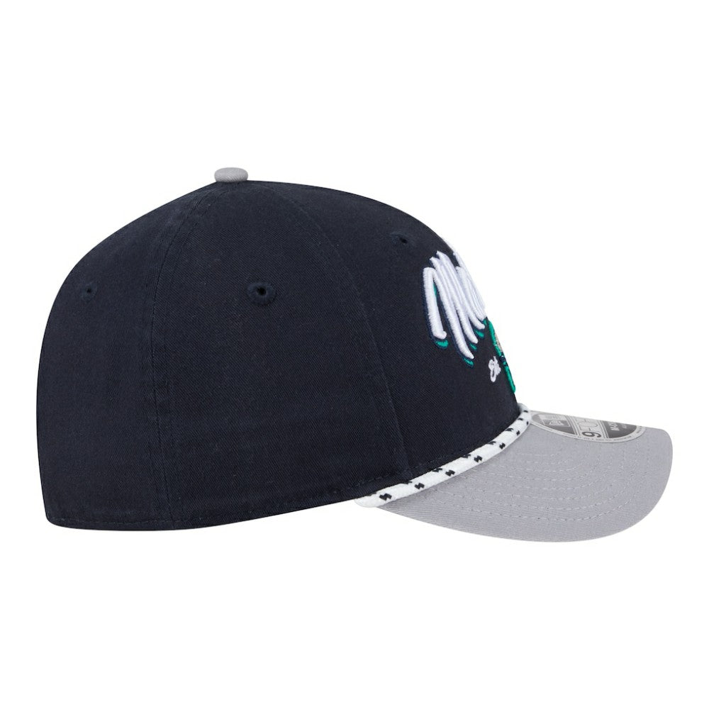 Seattle Mariners Team Loyal 9FORTY M-Crown Adjustable Hat Navy/Gray | New Era