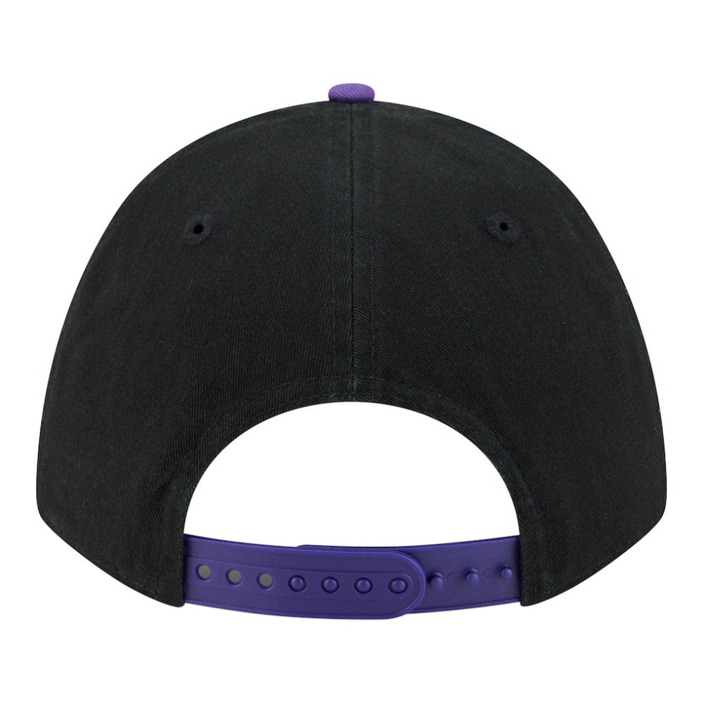Colorado Rockies Team Loyal 9FORTY M-Crown Adjustable Hat Black/Purple | New Era