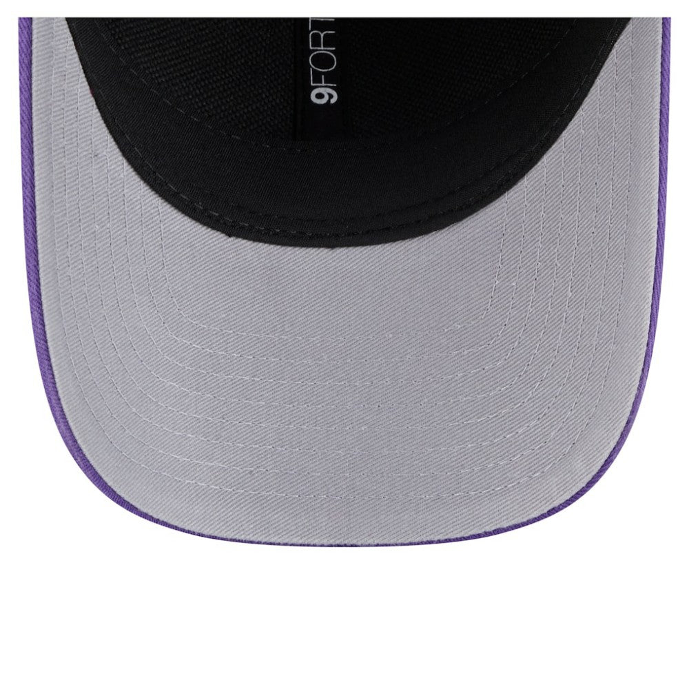 Colorado Rockies Team Loyal 9FORTY M-Crown Adjustable Hat Black/Purple | New Era