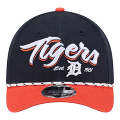Detroit Tigers Team Loyal 9FORTY M-Crown Adjustable Hat Navy/Orange | New Era
