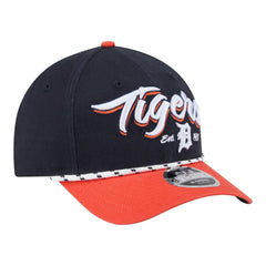 Detroit Tigers Team Loyal 9FORTY M-Crown Adjustable Hat Navy/Orange | New Era