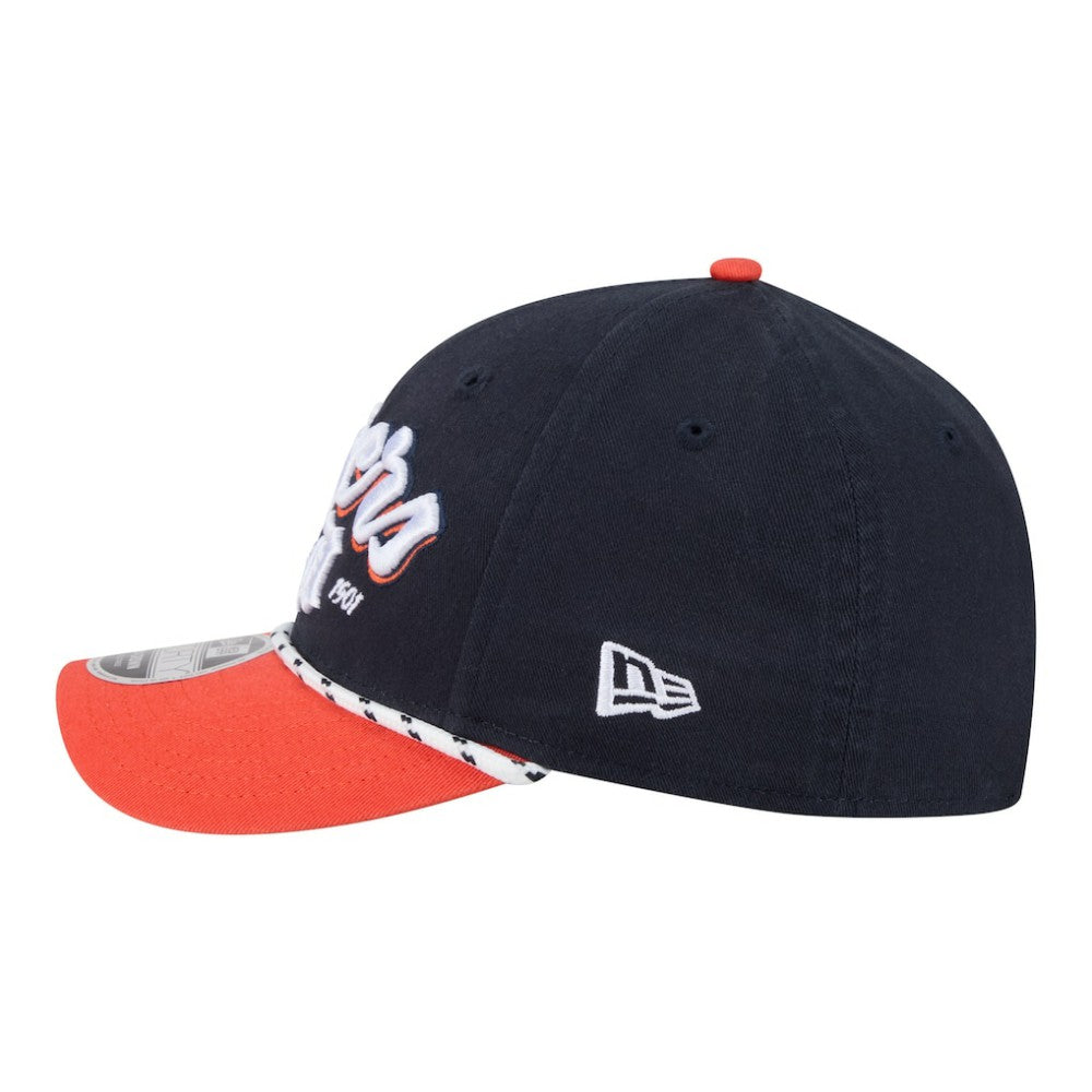 Detroit Tigers Team Loyal 9FORTY M-Crown Adjustable Hat Navy/Orange | New Era