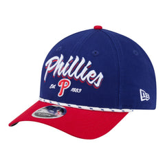 Philadelphia Phillies Team Loyal 9FORTY M-Crown Adjustable Hat Royal/Red | New Era