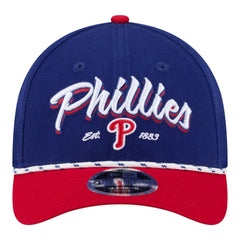 Philadelphia Phillies Team Loyal 9FORTY M-Crown Adjustable Hat Royal/Red | New Era