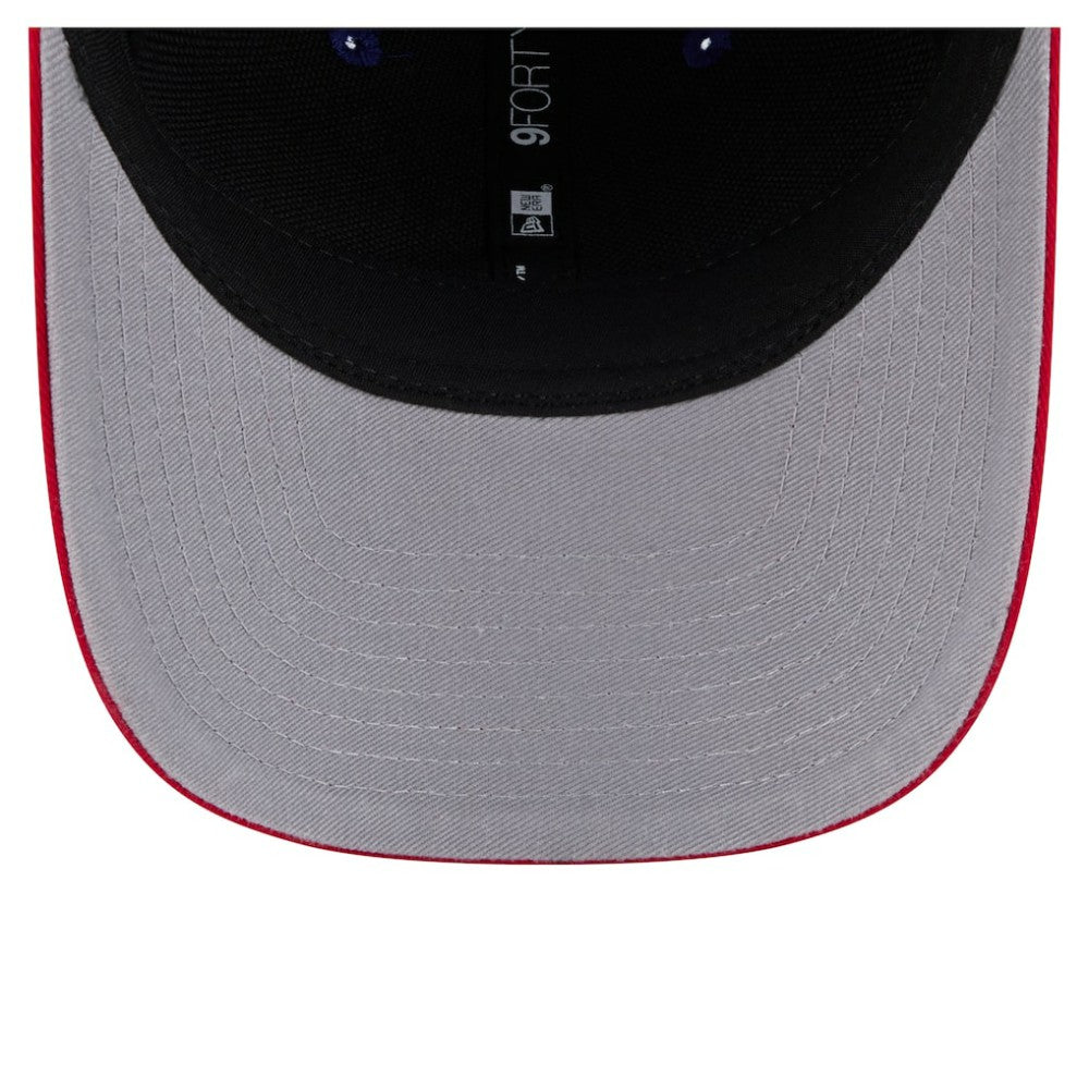 Philadelphia Phillies Team Loyal 9FORTY M-Crown Adjustable Hat Royal/Red | New Era