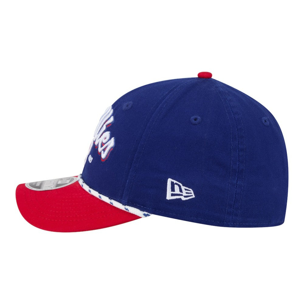 Philadelphia Phillies Team Loyal 9FORTY M-Crown Adjustable Hat Royal/Red | New Era