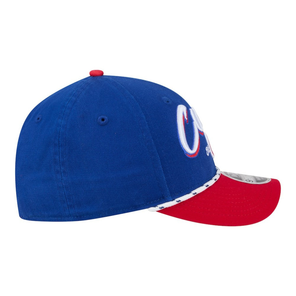 Chicago Cubs Team Loyal 9FORTY M-Crown Adjustable Hat Royal/Red | New Era