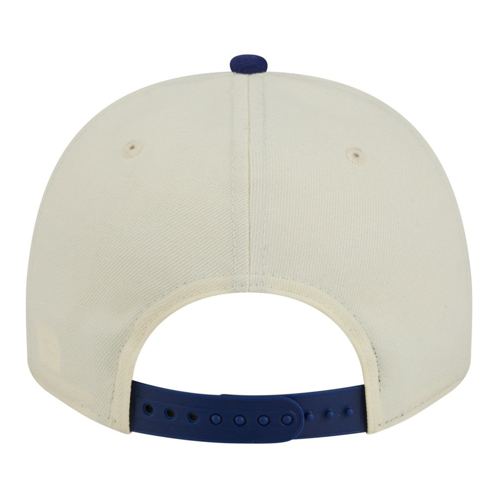 Los Angeles Dodgers Throwback Tri-Hit A-Frame 9FIFTY Adjustable Hat Cream | New Era