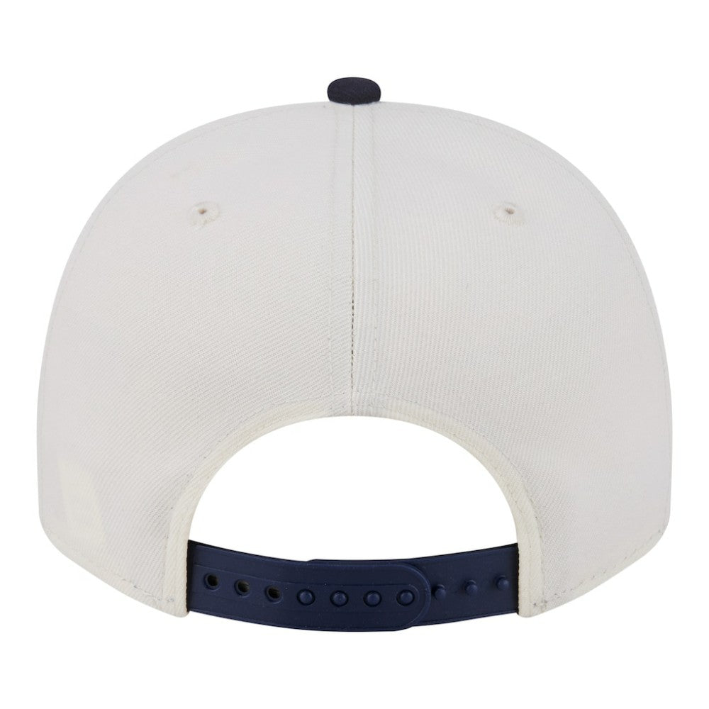 Minnesota Twins Throwback Tri-Hit A-Frame 9FIFTY Adjustable Hat Cream | New Era