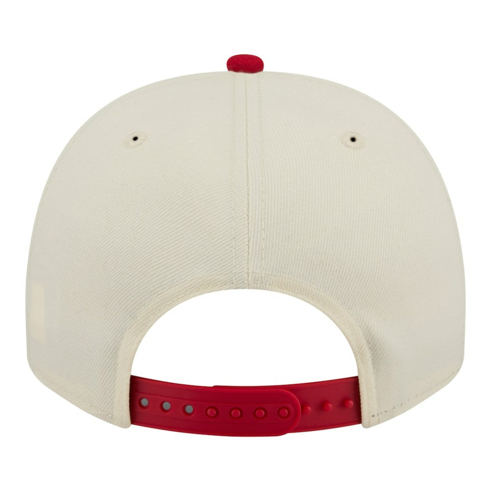 Cincinnati Reds Throwback Tri-Hit A-Frame 9FIFTY Adjustable Hat Cream | New Era