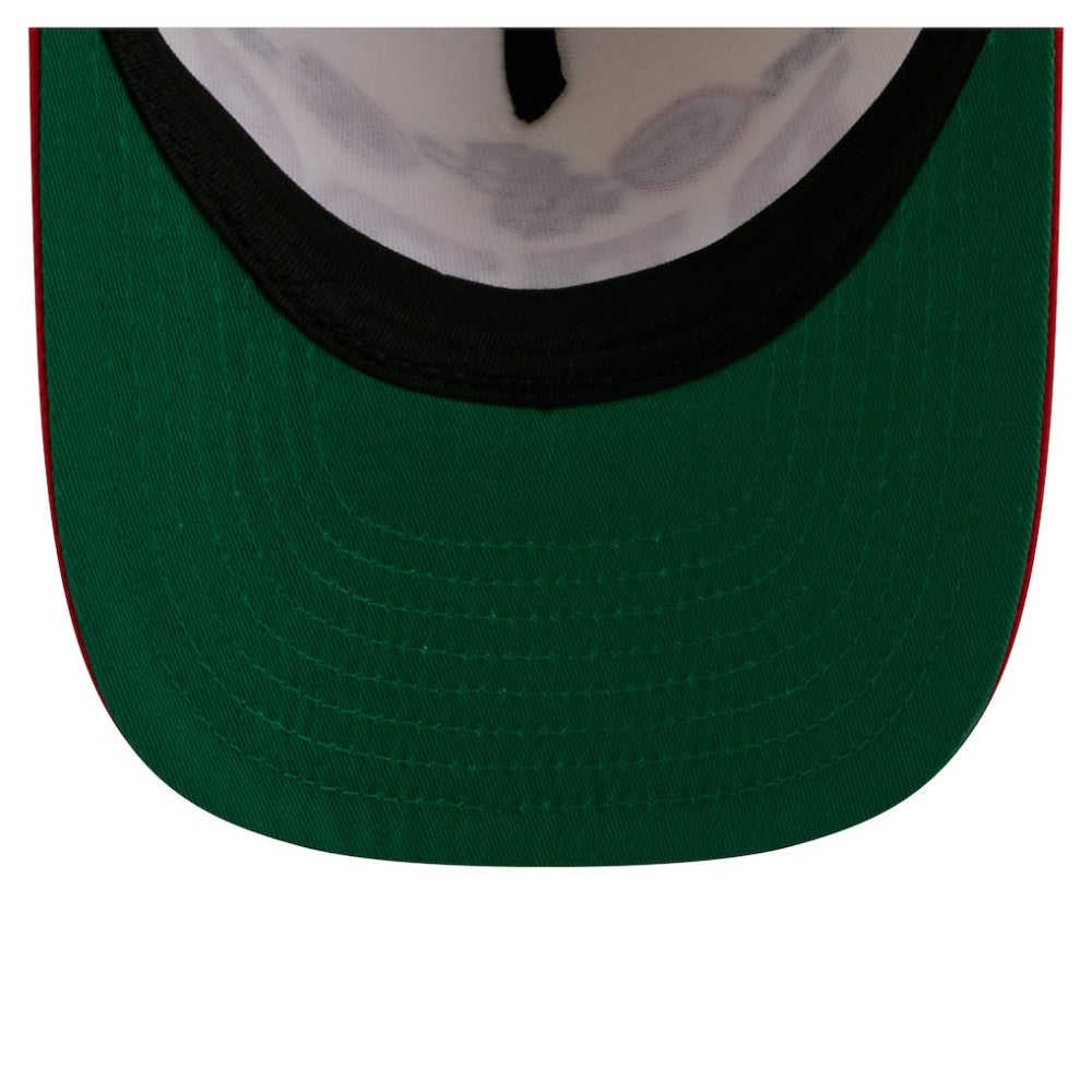 Cincinnati Reds Throwback Tri-Hit A-Frame 9FIFTY Adjustable Hat Cream | New Era