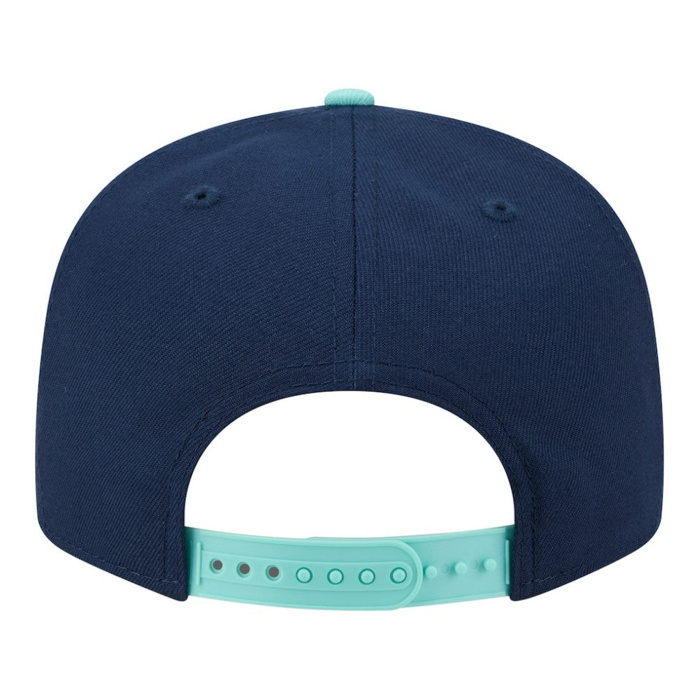 Boston Red Sox Two-Tone Color Pack 9FIFTY Snapback Hat Navy/Turquoise | New Era