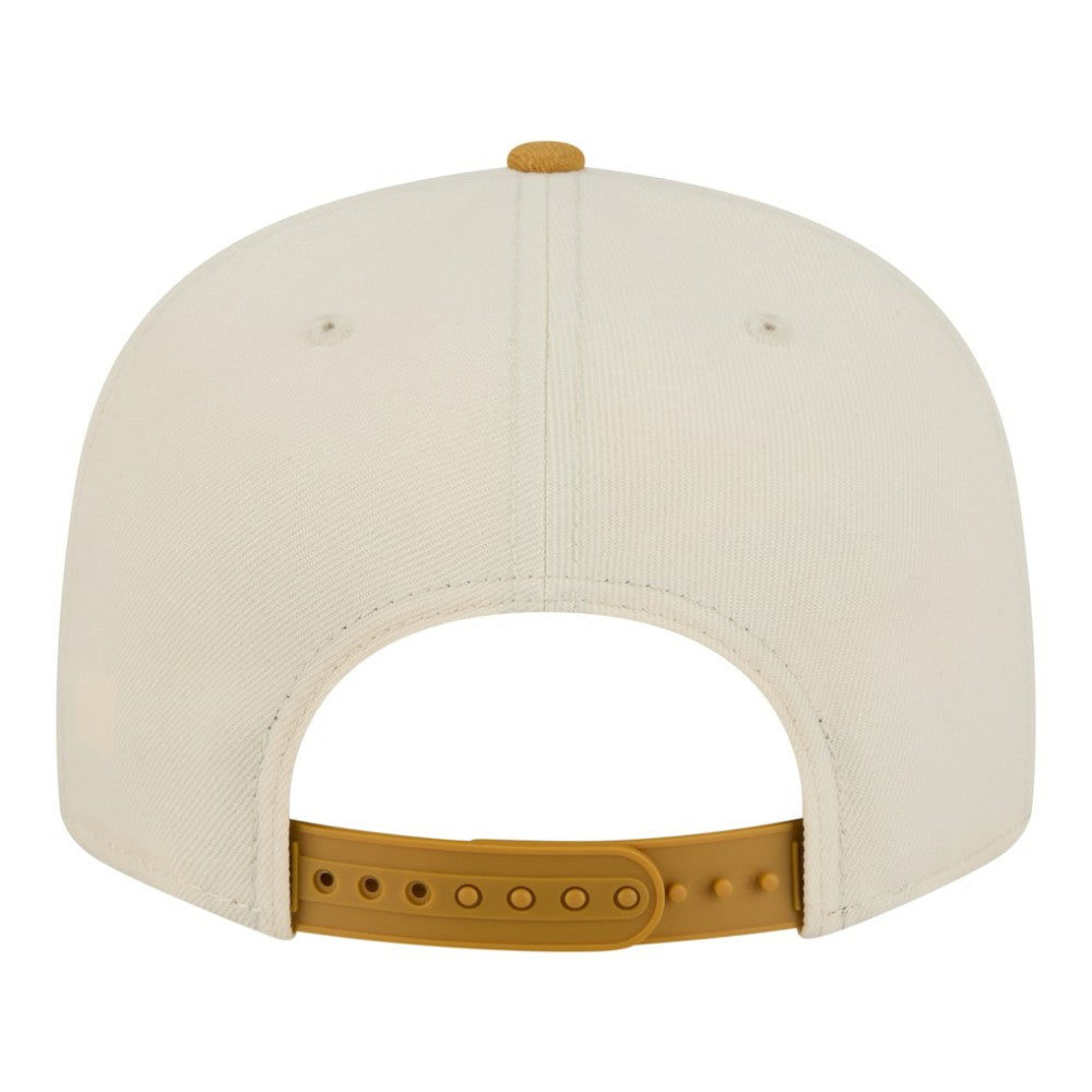 Cincinnati Reds 2-Tone Color Pack 9FIFTY Snapback Hat Light Beige/Khaki | New Era