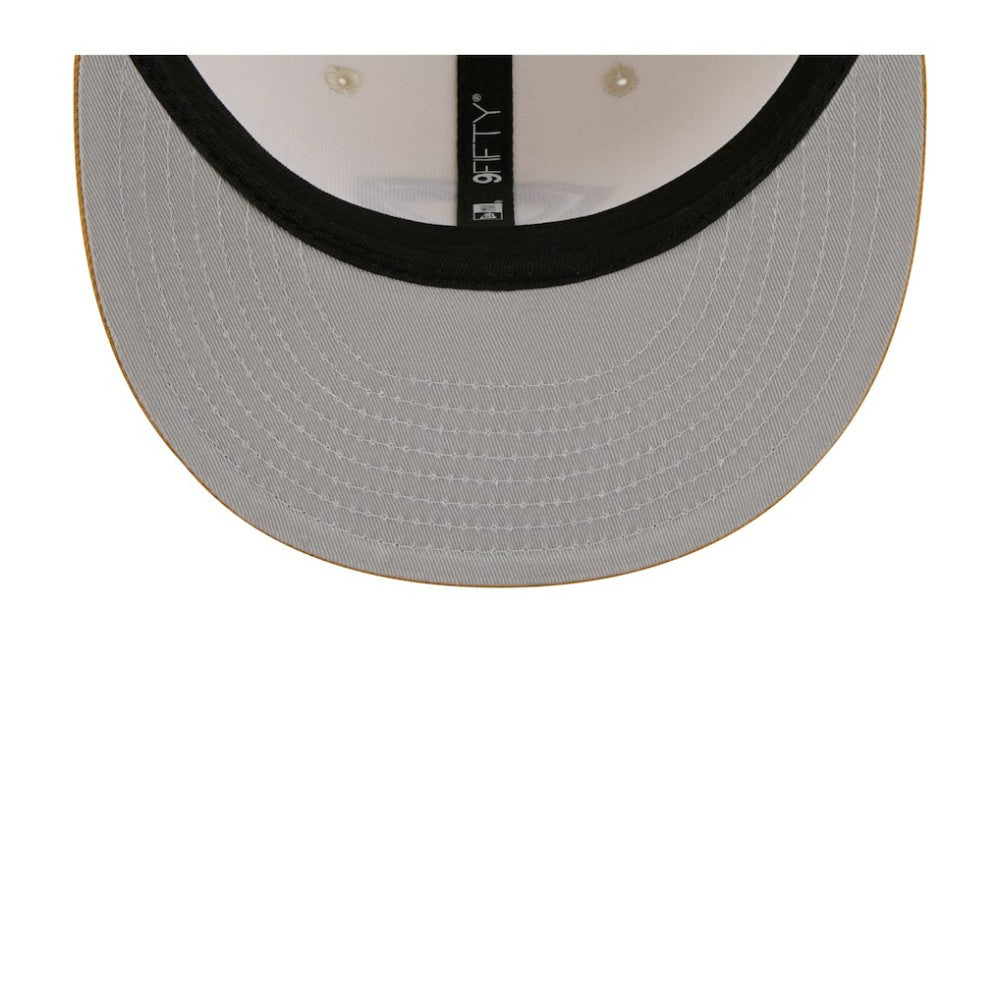 Cincinnati Reds 2-Tone Color Pack 9FIFTY Snapback Hat Light Beige/Khaki | New Era