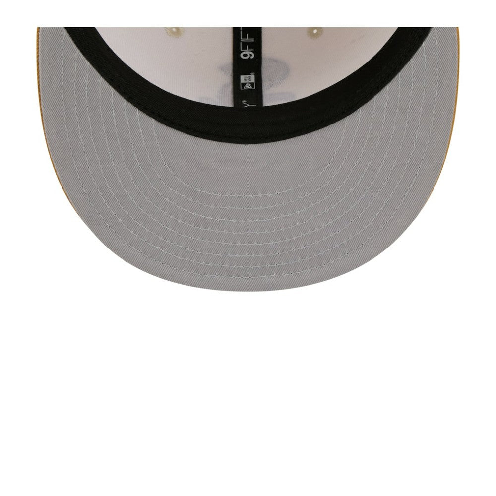 Chicago White Sox 2-Tone Color Pack 9FIFTY Snapback Hat Light Beige/Khaki | New Era