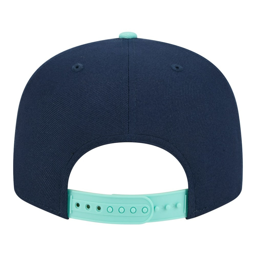 Detroit Tigers 2-Tone Color Pack 9FIFTY Snapback Hat Navy/Turquoise | New Era