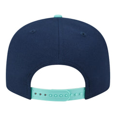 Los Angeles Angels Two-Tone Color Pack 9FIFTY Snapback Hat Navy/Turquoise | New Era