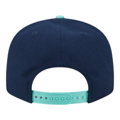 Los Angeles Dodgers 2-Tone Color Pack 9FIFTY Snapback Hat Navy/Turquoise | New Era