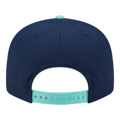 Minnesota Twins Two-Tone Color Pack 9FIFTY Snapback Hat Navy/Turquoise | New Era