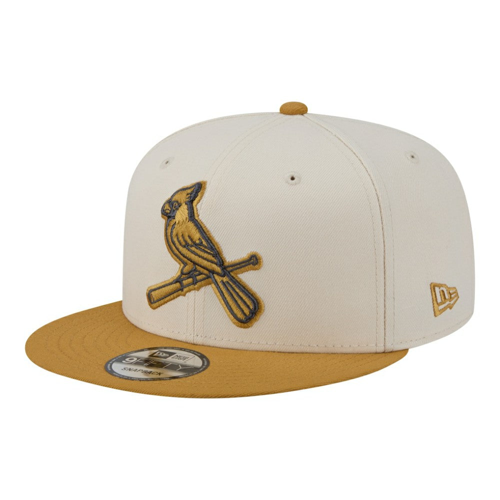St. Louis Cardinals 2-Tone Color Pack 9FIFTY Snapback Hat Light Beige/Khaki | New Era