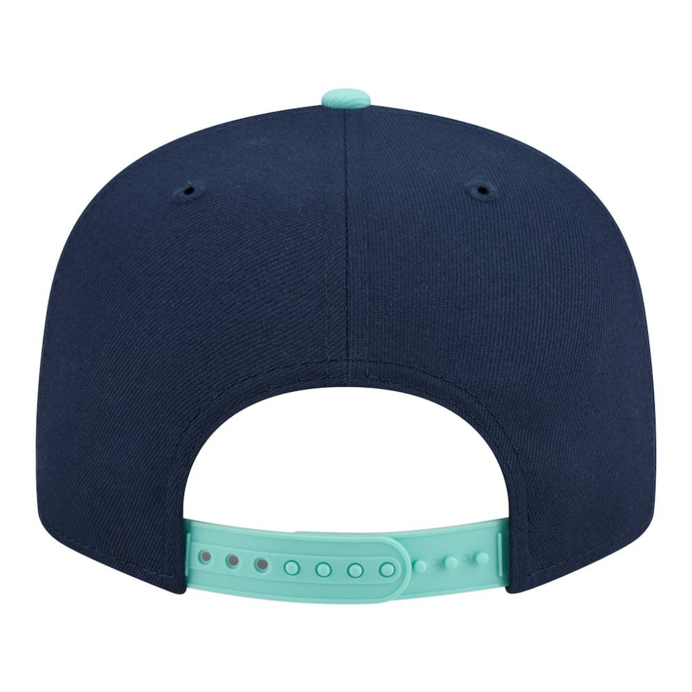 San Francisco Giants 2-Tone Color Pack 9FIFTY Snapback Hat Navy/Turquoise | New Era