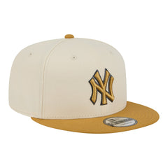 New York Yankees 2-Tone Color Pack 9FIFTY Snapback Hat Light Beige/Khaki | New Era
