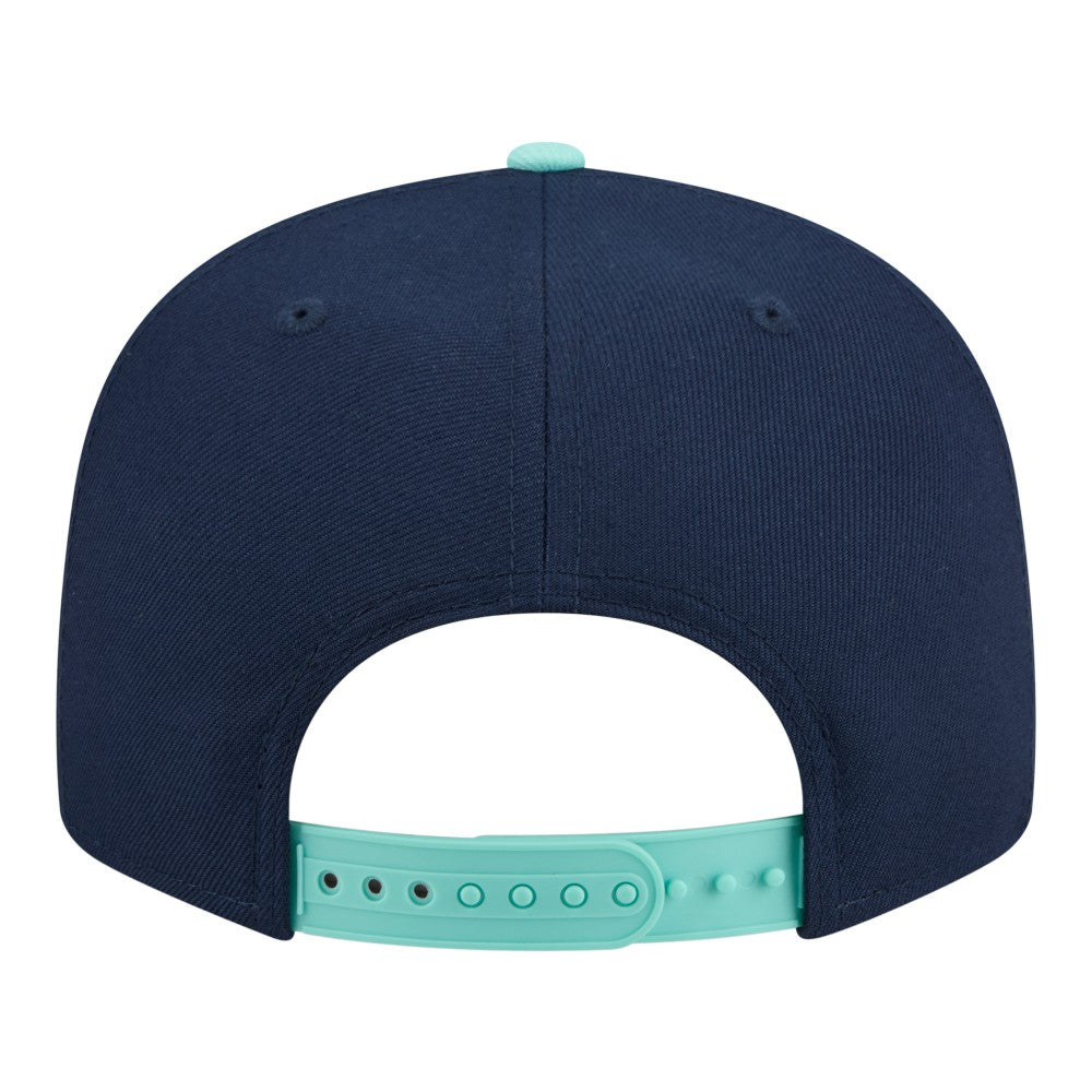 New York Yankees Two-Tone Color Pack 9FIFTY Snapback Hat Navy/Turquoise | New Era