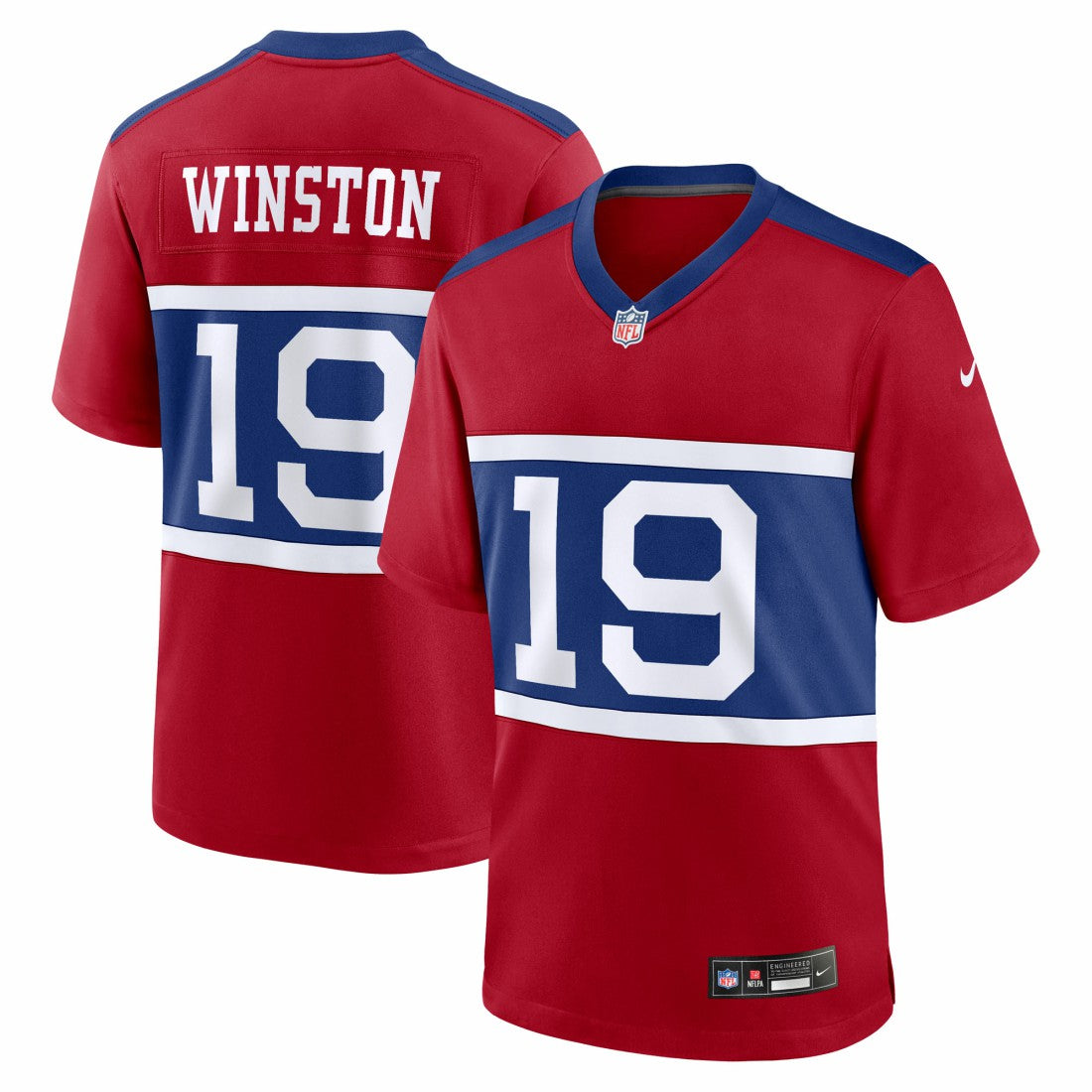 Jameis Winston New York Giants Alternate Game Jersey - Century Red