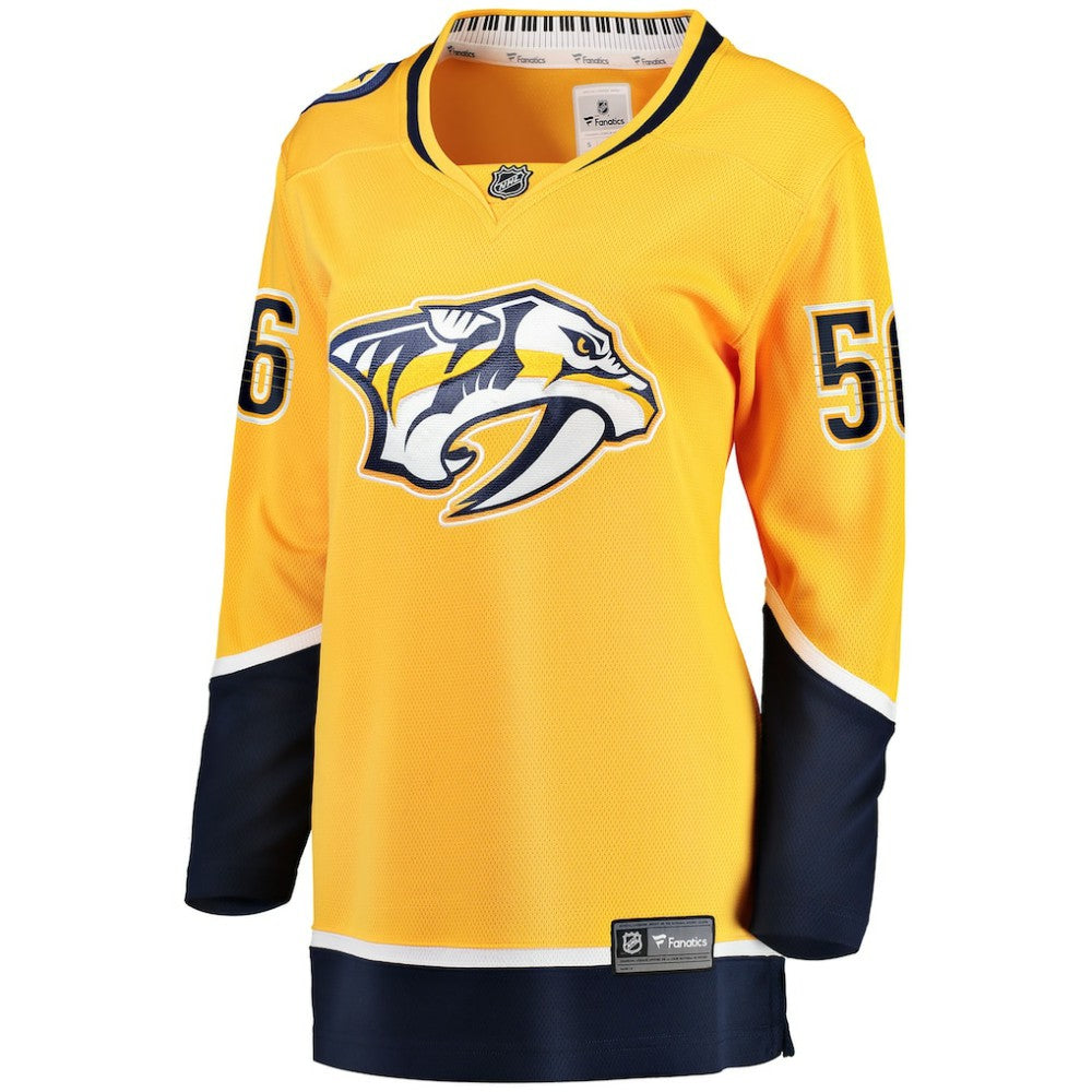 Erik Haula Nashville Predators Fanatics Women's Home Breakaway Player Jersey Gold