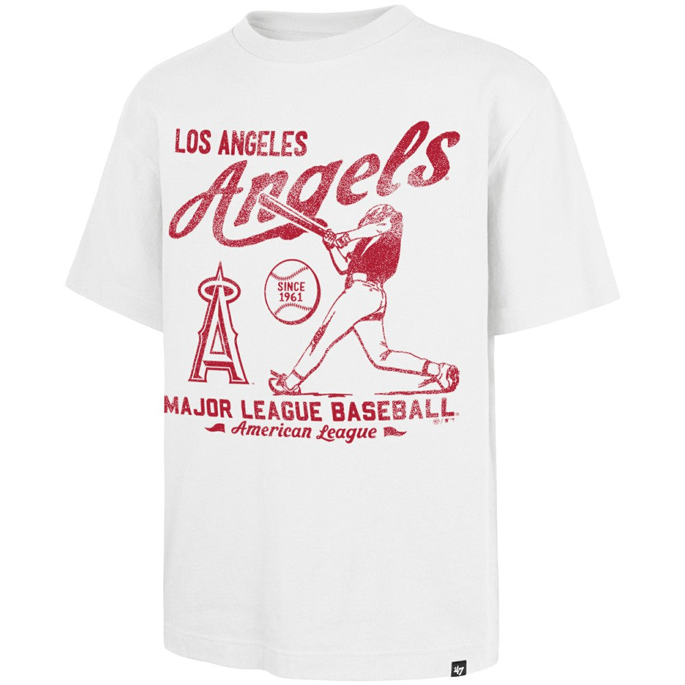 Los Angeles Angels Regional Batter Foundation T-Shirt White | 47 brand