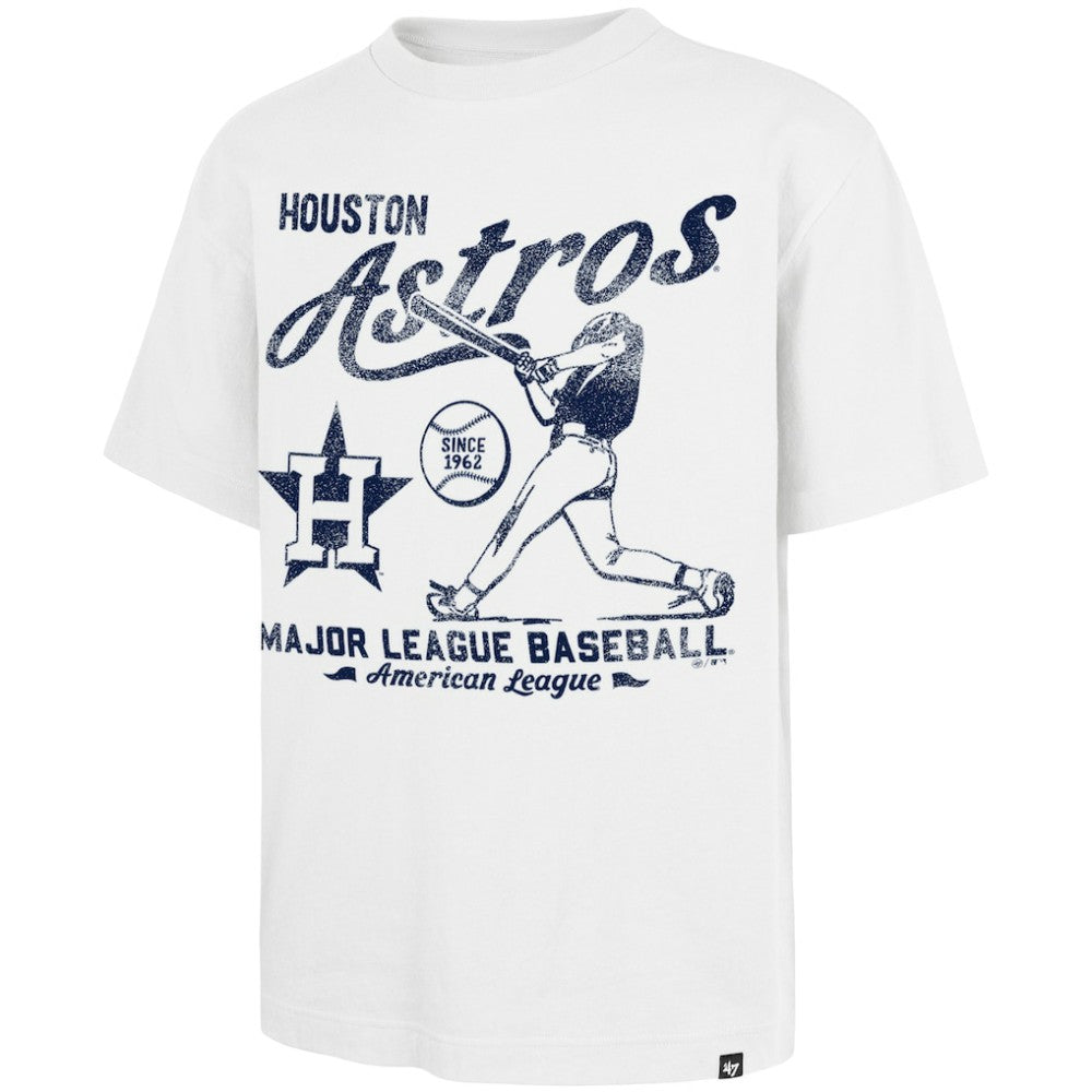 Houston Astros Regional Batter Foundation T-Shirt White | 47 brand