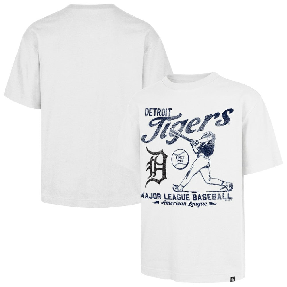 Detroit Tigers Regional Batter Foundation T-Shirt White | 47 brand