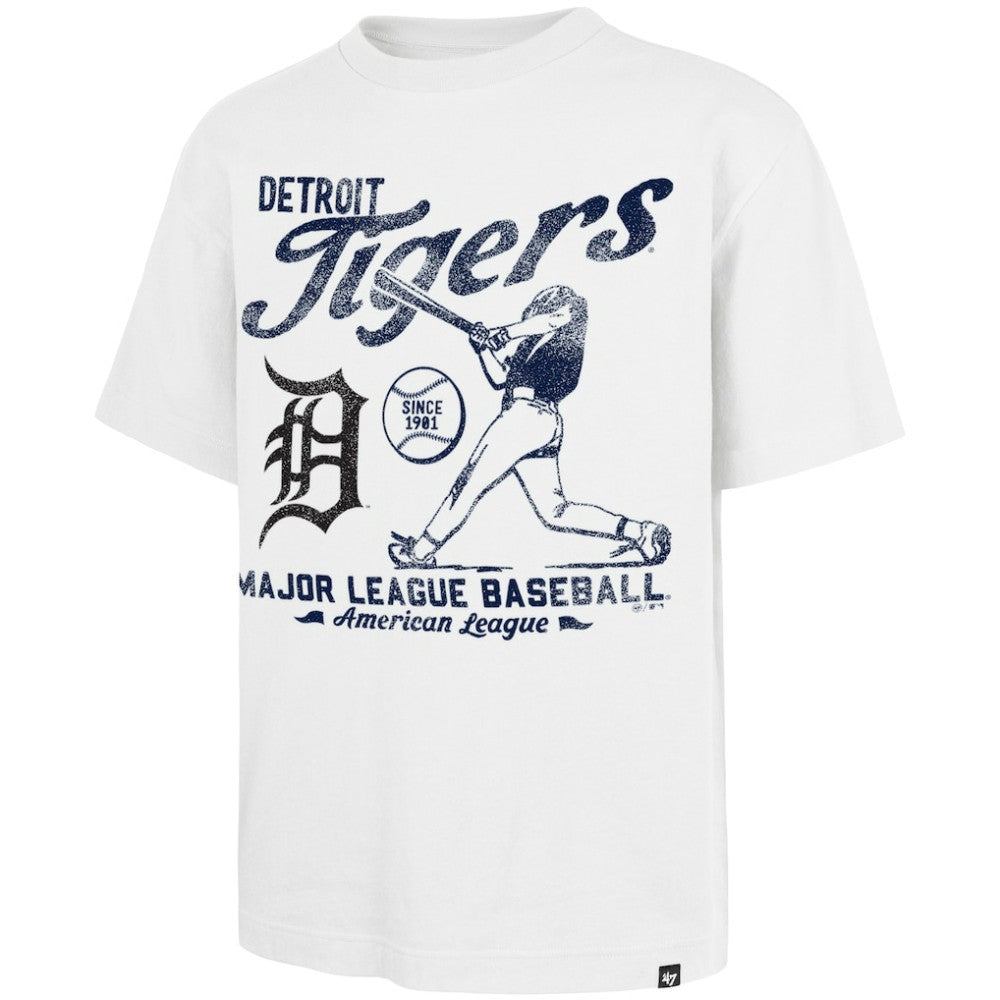 Detroit Tigers Regional Batter Foundation T-Shirt White | 47 brand
