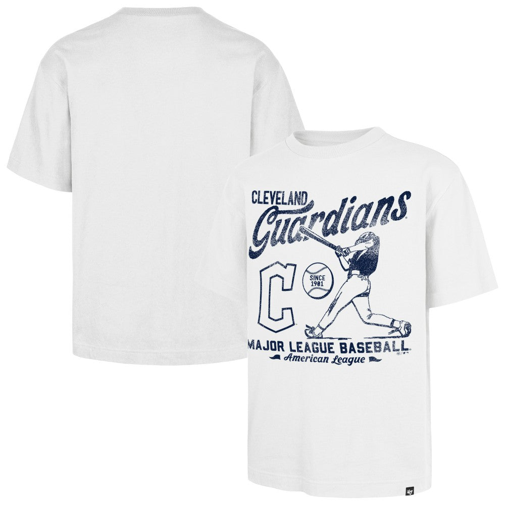 Cleveland Guardians Regional Batter Foundation T-Shirt White | 47 brand