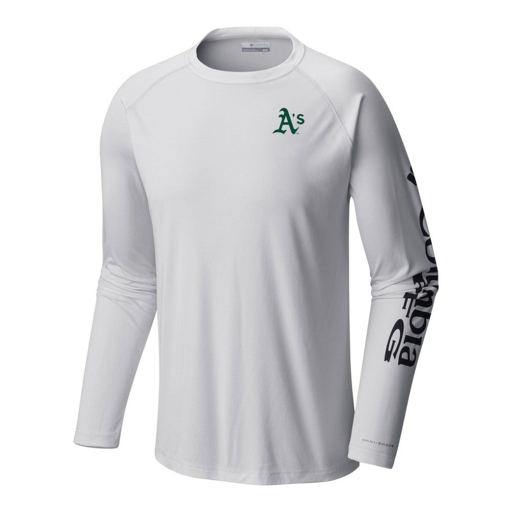 Athletics Terminal Tackle Long Sleeve Shirt White | Columbia