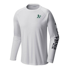 Athletics Terminal Tackle Long Sleeve Shirt White | Columbia