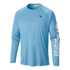 Tampa Bay Rays Terminal Tackle Long Sleeve Shirt Light Blue | Columbia