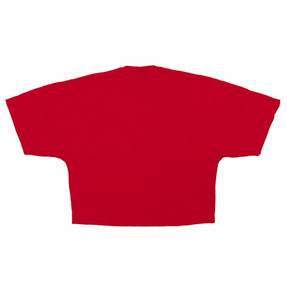 Philadelphia Phillies Women's Skyline Crop T-Shirt Red