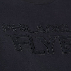 Philadelphia Flyers Mitchell & Ness Phantom Fleece Crew Neck Sweatshirt Black