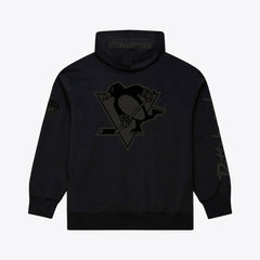 Pittsburgh Penguins Mitchell & Ness Phantom Fleece Hoodie Black