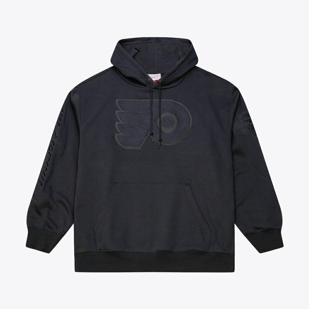 Philadelphia Flyers Mitchell & Ness Phantom Fleece Hoodie Black