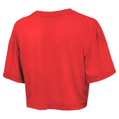 Philadelphia Phillies Majestic Threads Women's Boxy Crop T-Shirt Red