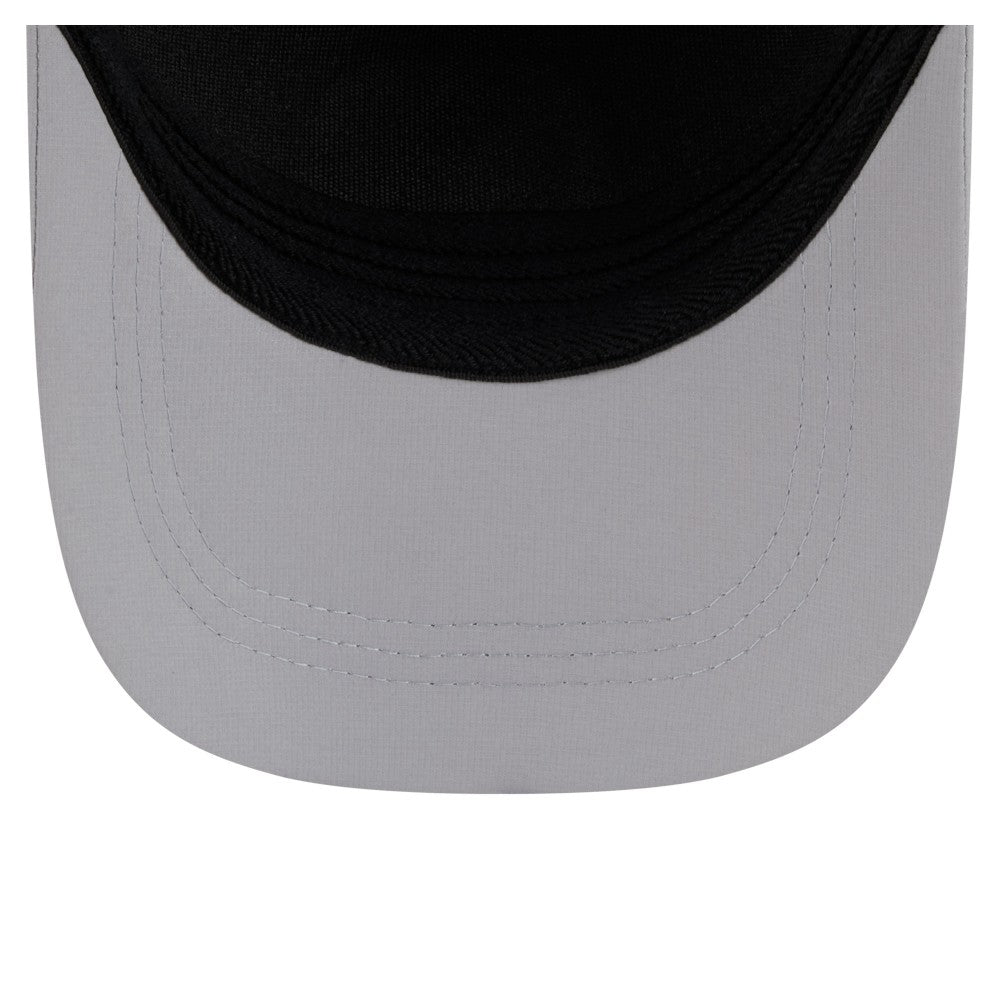 Los Angeles Dodgers Patch 39THIRTY A-Frame M-Crown Perforated Flex Hat Gray | New Era