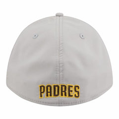 San Diego Padres Patch 39THIRTY A-Frame M-Crown Perforated Flex Hat Gray | New Era