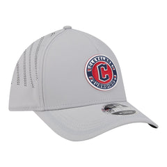 Cleveland Guardians Patch 39THIRTY A-Frame M-Crown Perforated Flex Hat Gray | New Era